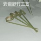 厂家竹制**指环串-工艺卷串水果签货源充足 天然竹制品